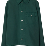 BURBERRY - Men Embroidered EKD Casual Overshirt