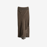 Brown skirt, front view