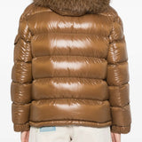 Brown jacket, full body view