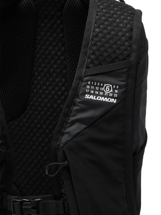 Close up of Black bag, showing detail