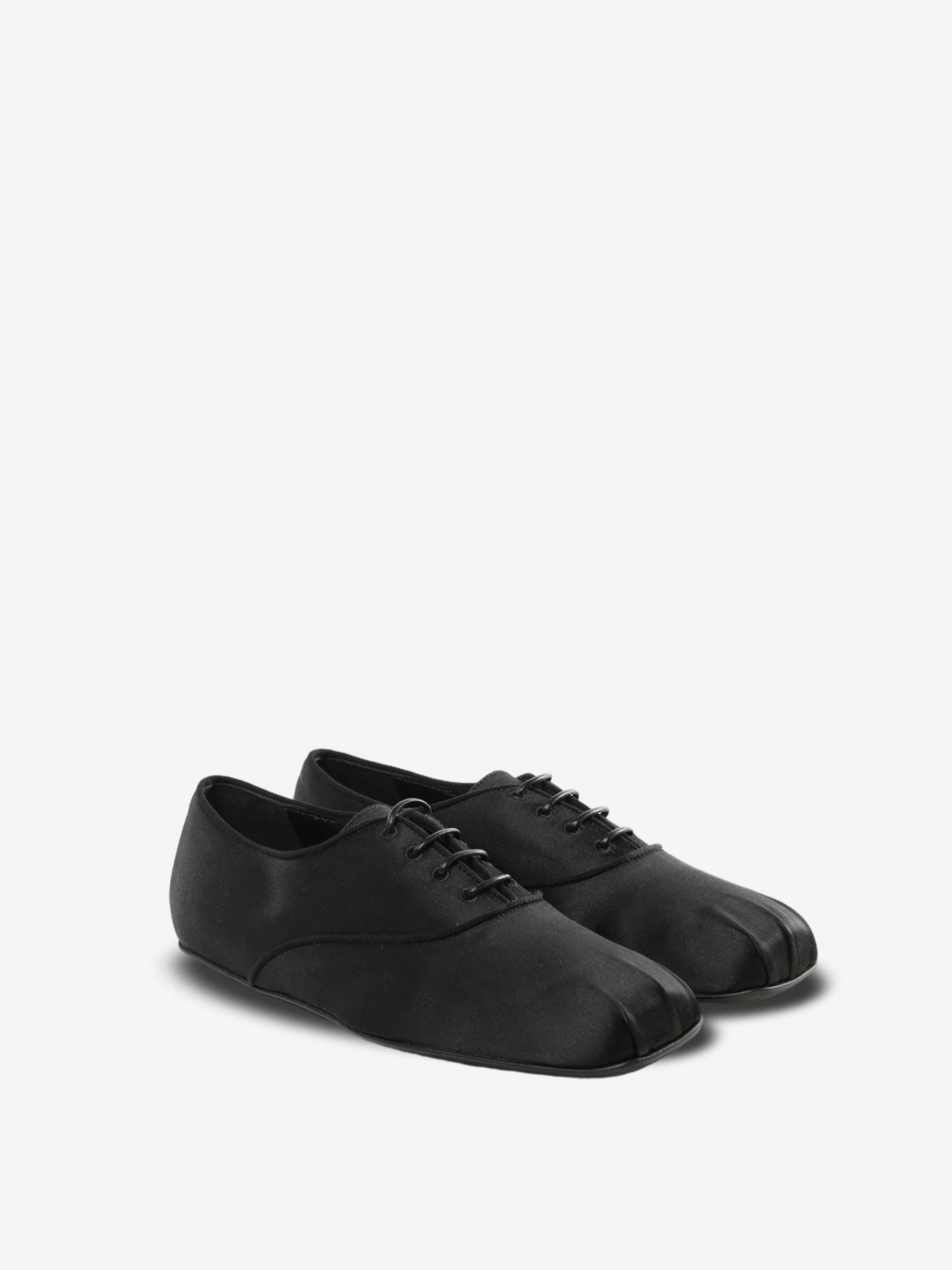 Black shoes, side view