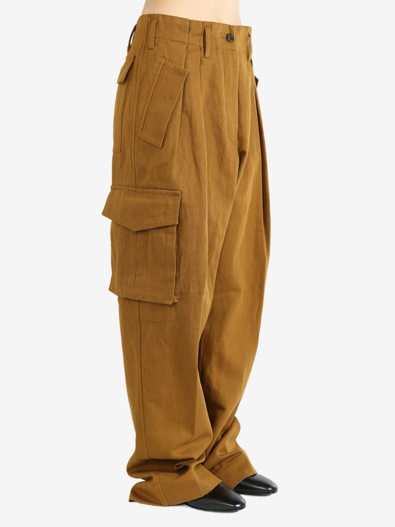 DRIES VAN NOTEN - Women Polkam Washed Cotton Pants