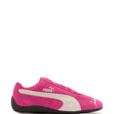 Pink shoes, front view