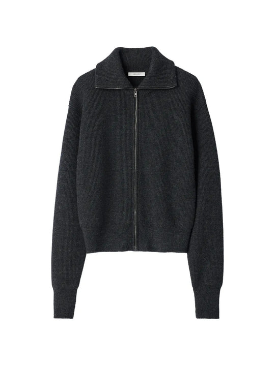Black knitwear, front view