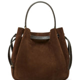 Brown bag, front view