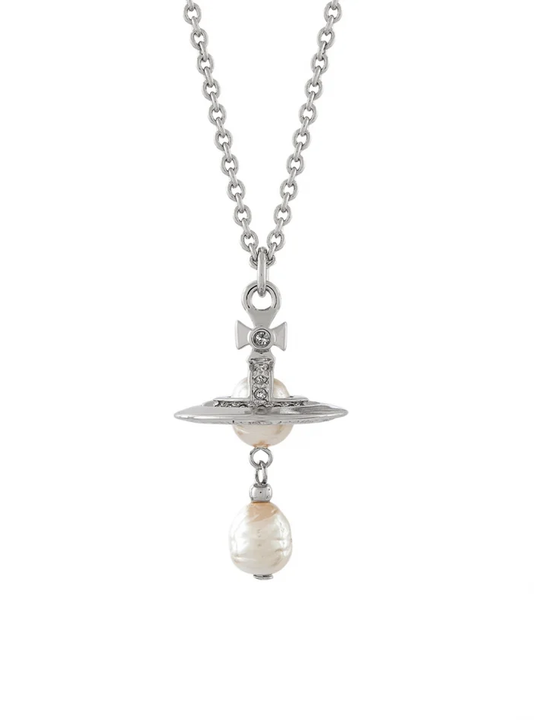 White jewelry, front view