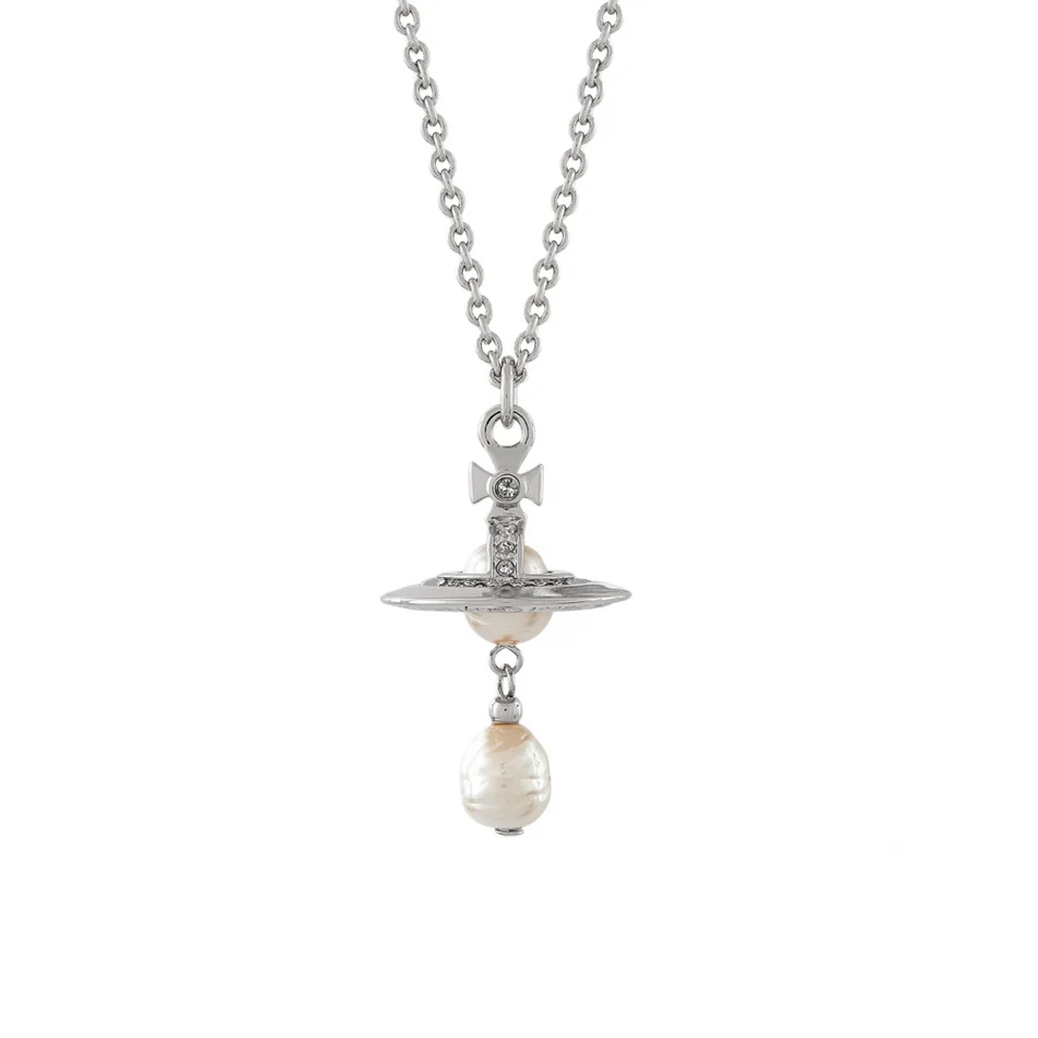 White jewelry, front view