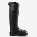 Black boots, side view