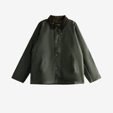 Green jacket, front view