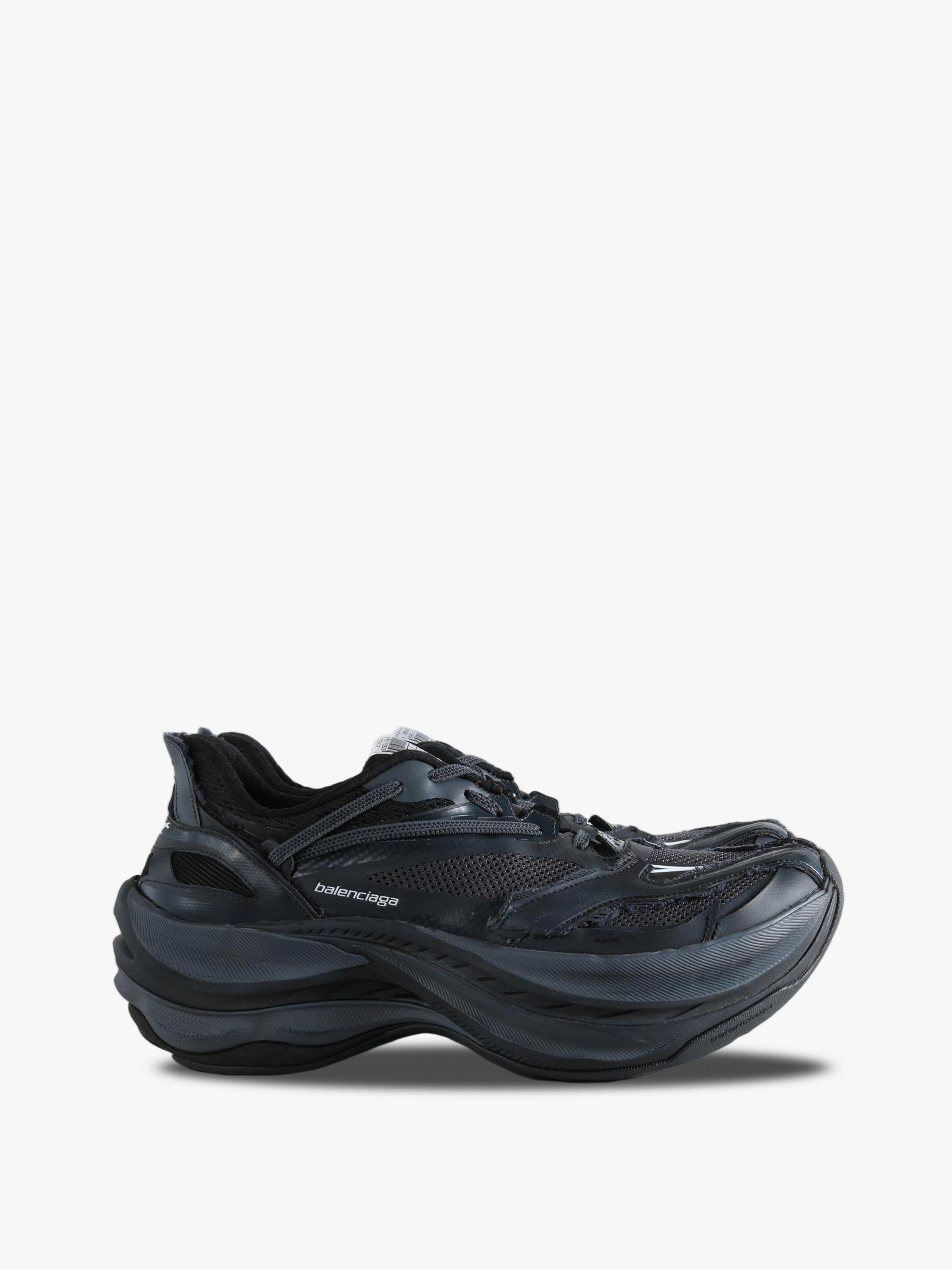 Black shoes, front view