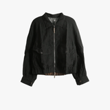 Black jacket, front view