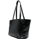 Black handbag,side view