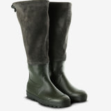 Black boot, side view