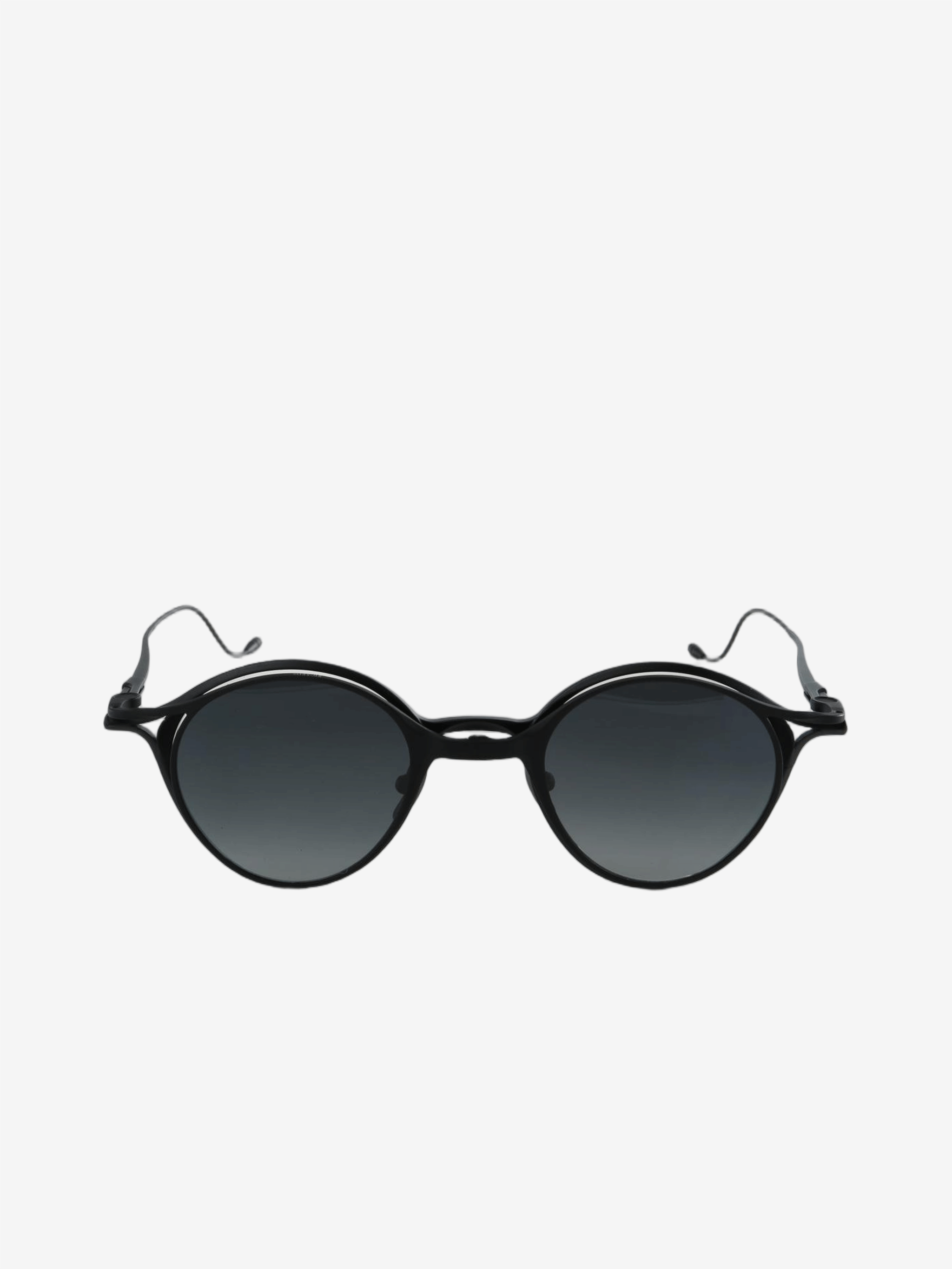Black eyewear, front view
