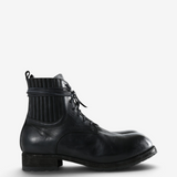 Black boots, side view
