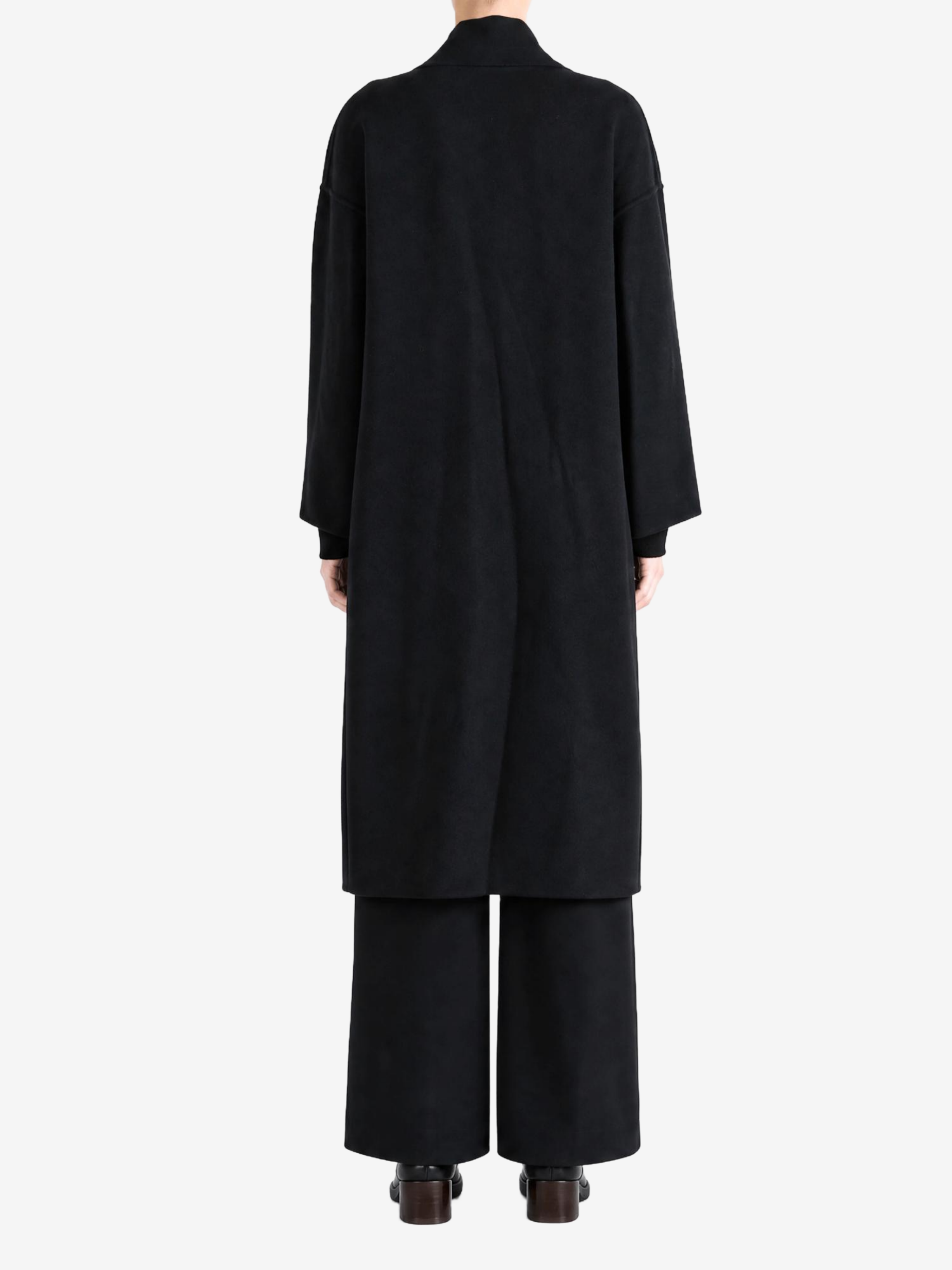 Black jacket, front view