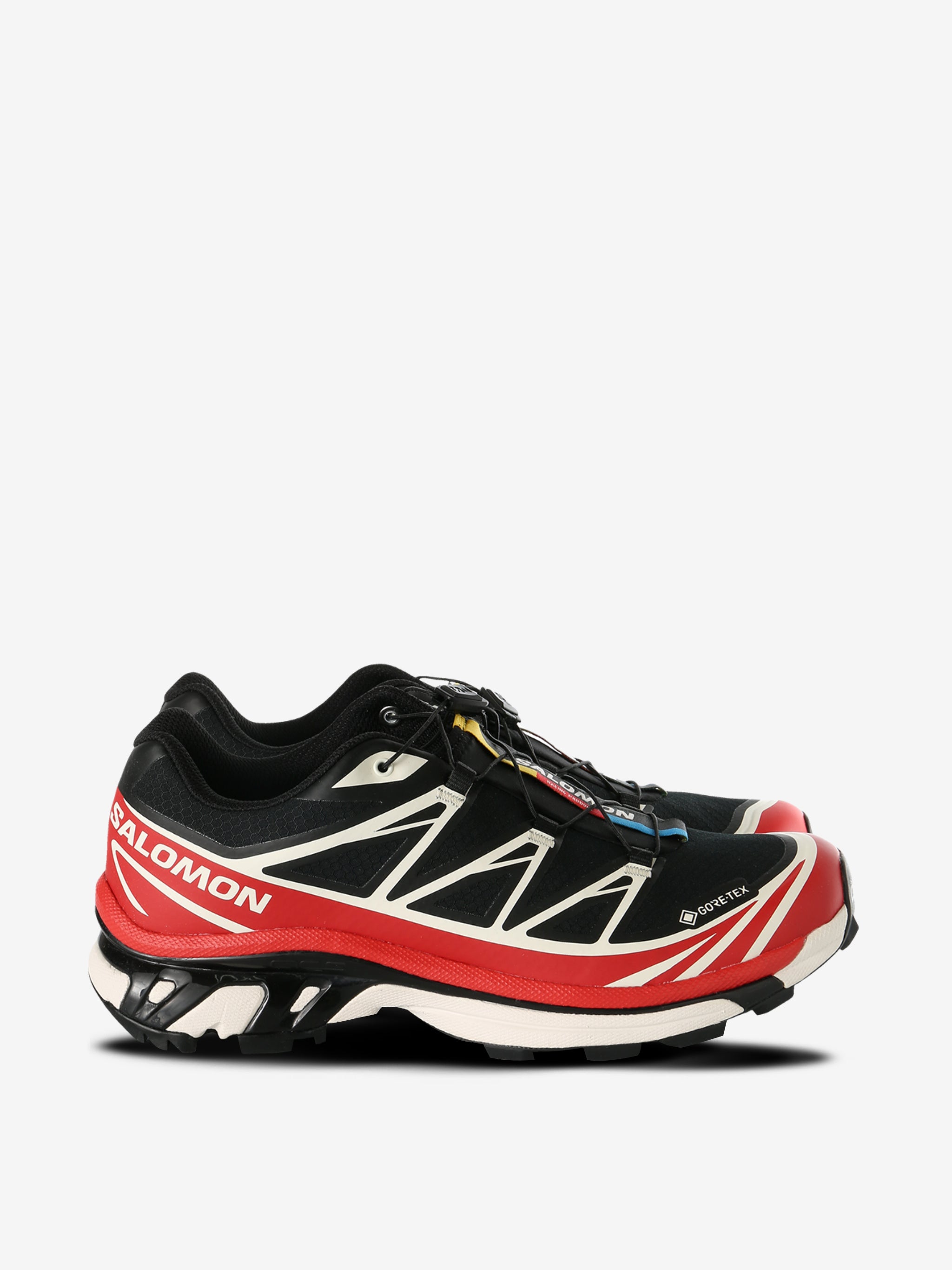 Black sneakers, front view