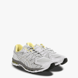 Grey sneakers, side view