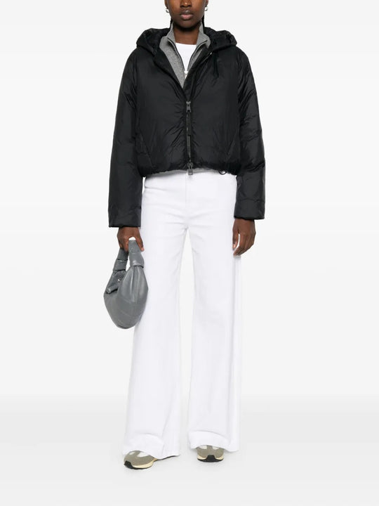 Black jacket, full body view