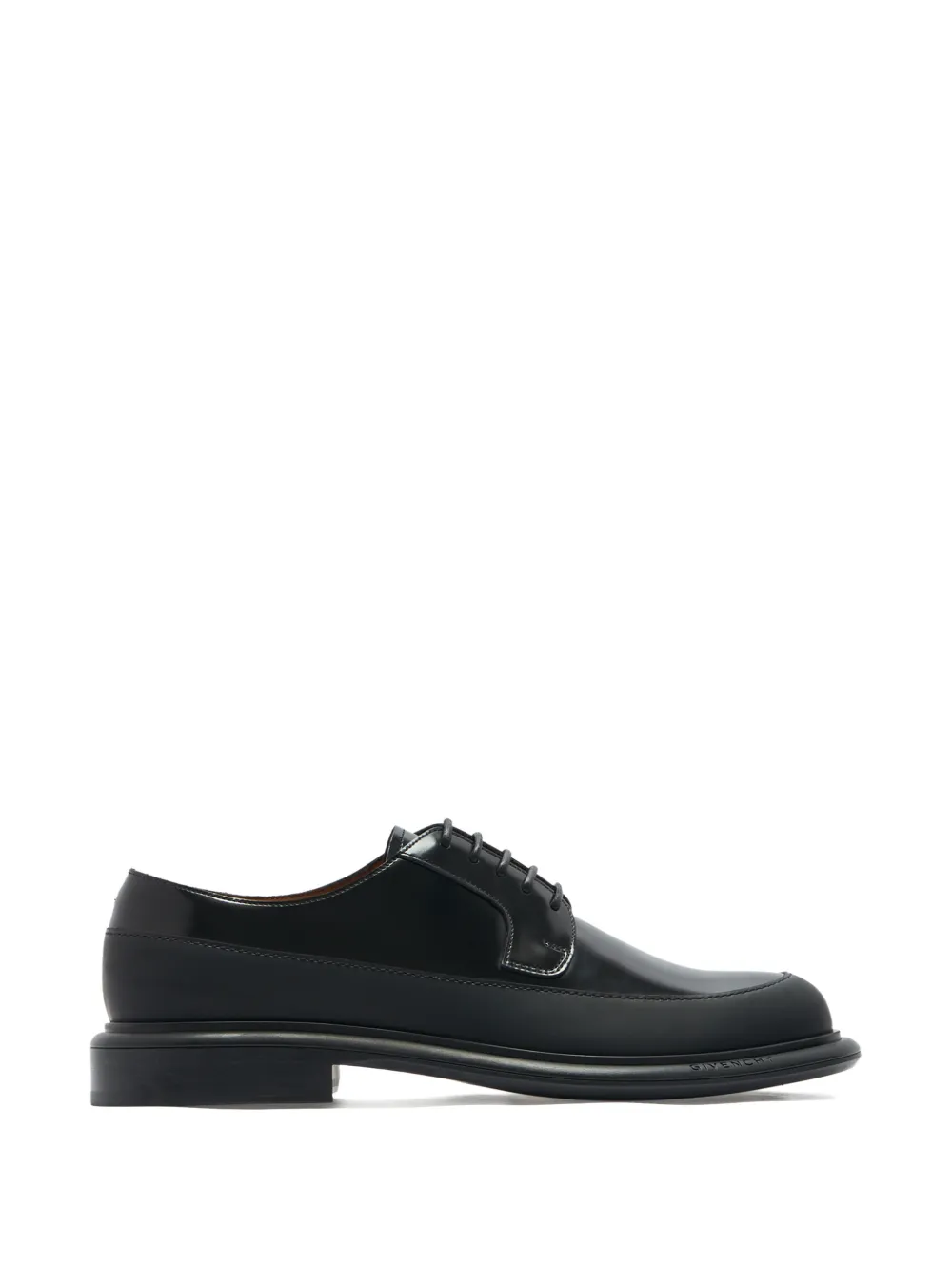 Black shoes, side view