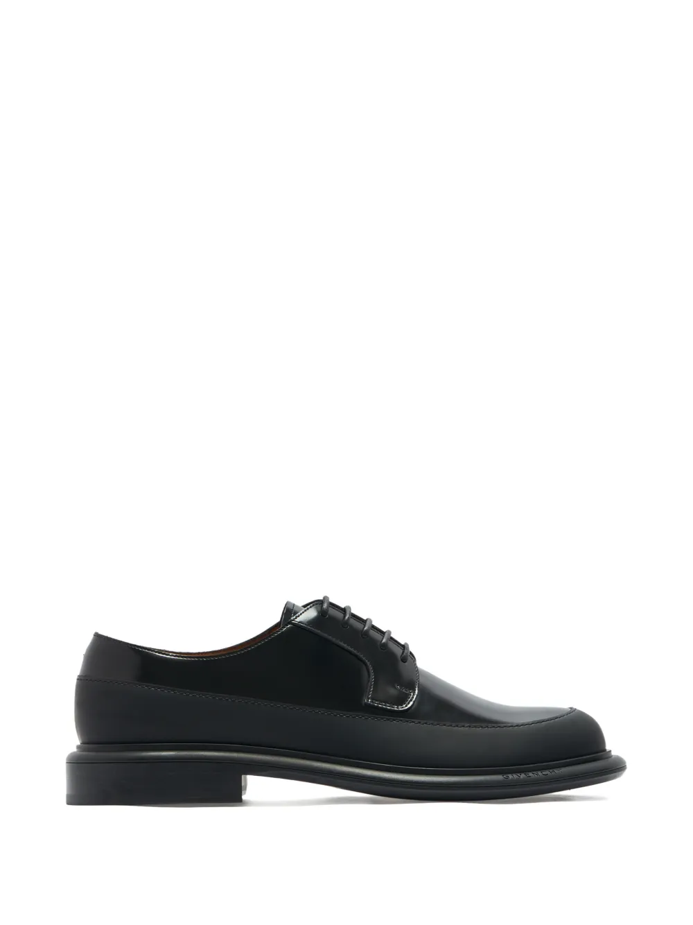 Black shoes, side view
