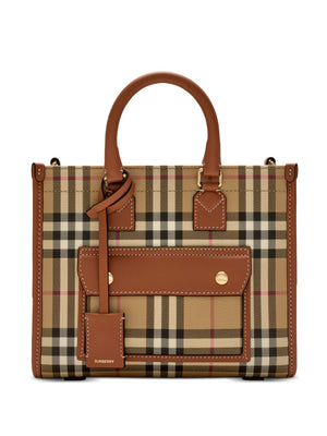 BURBERRY - Women Mini Freya Tote Bag