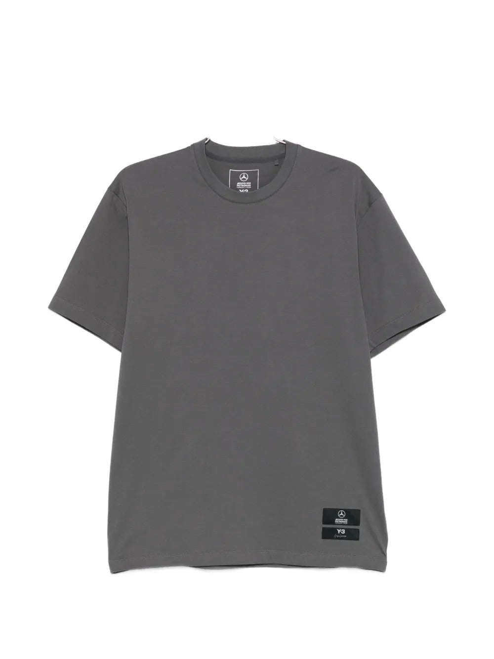 Grey t-shirt, front view