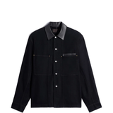 Black jacket, front view