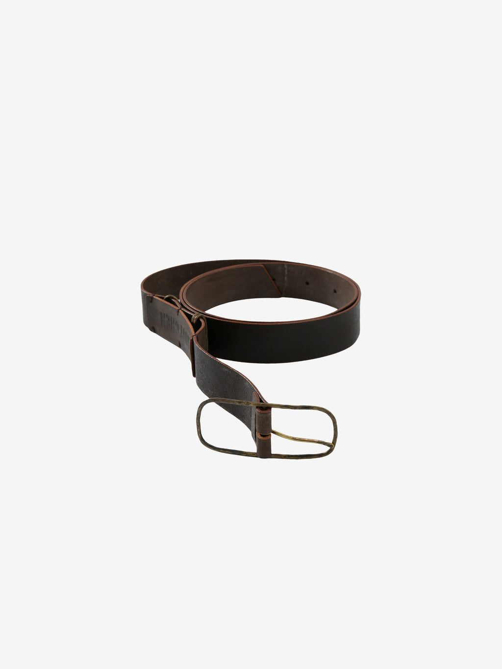 Brown belt, front view
