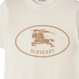 Close up of the tan top, showing texture of the cotton fabric