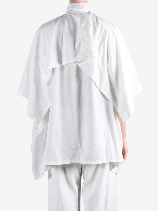 White top, full body view
