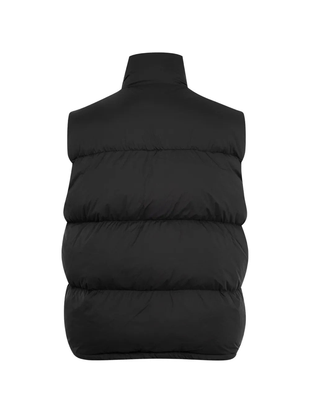 Black jacket, back view
