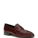 Brown loafer, side view