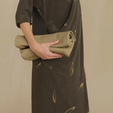 Brown dress, front view