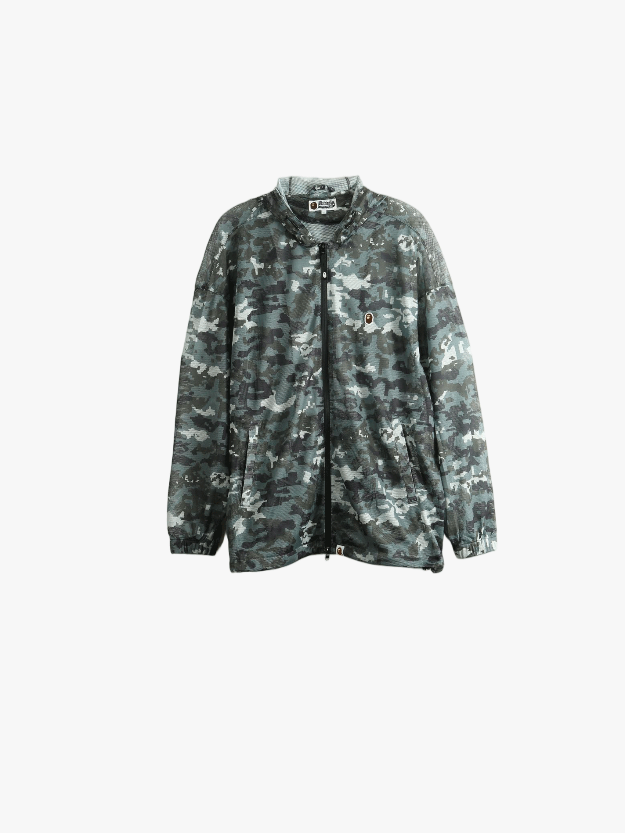Green jacket, front view