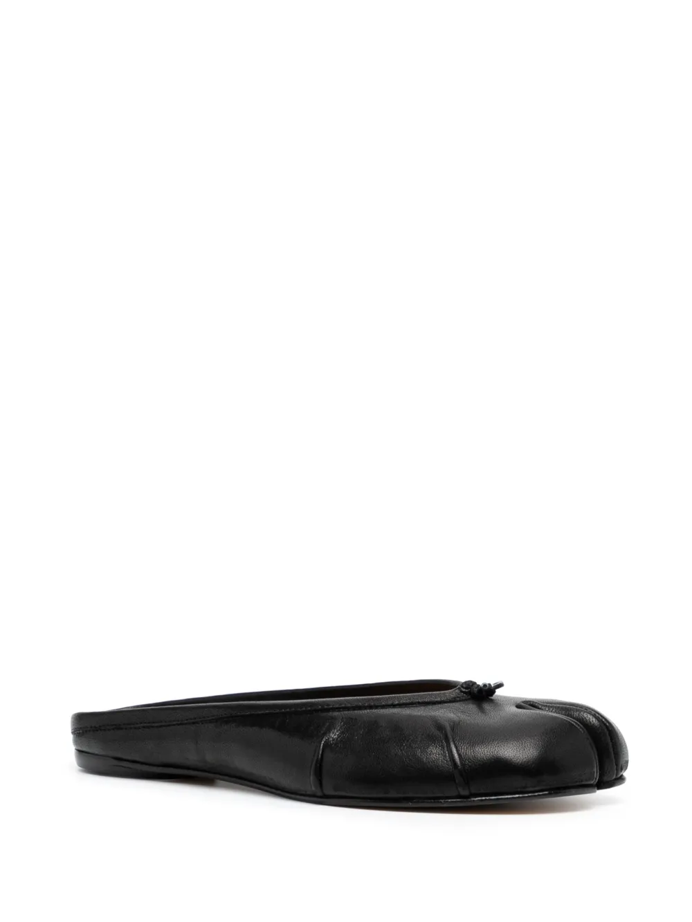Black mule, side view