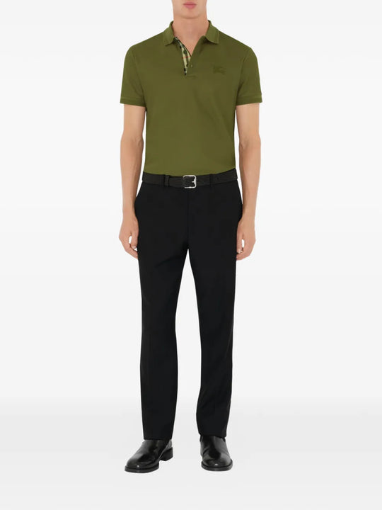 Green top, full body view