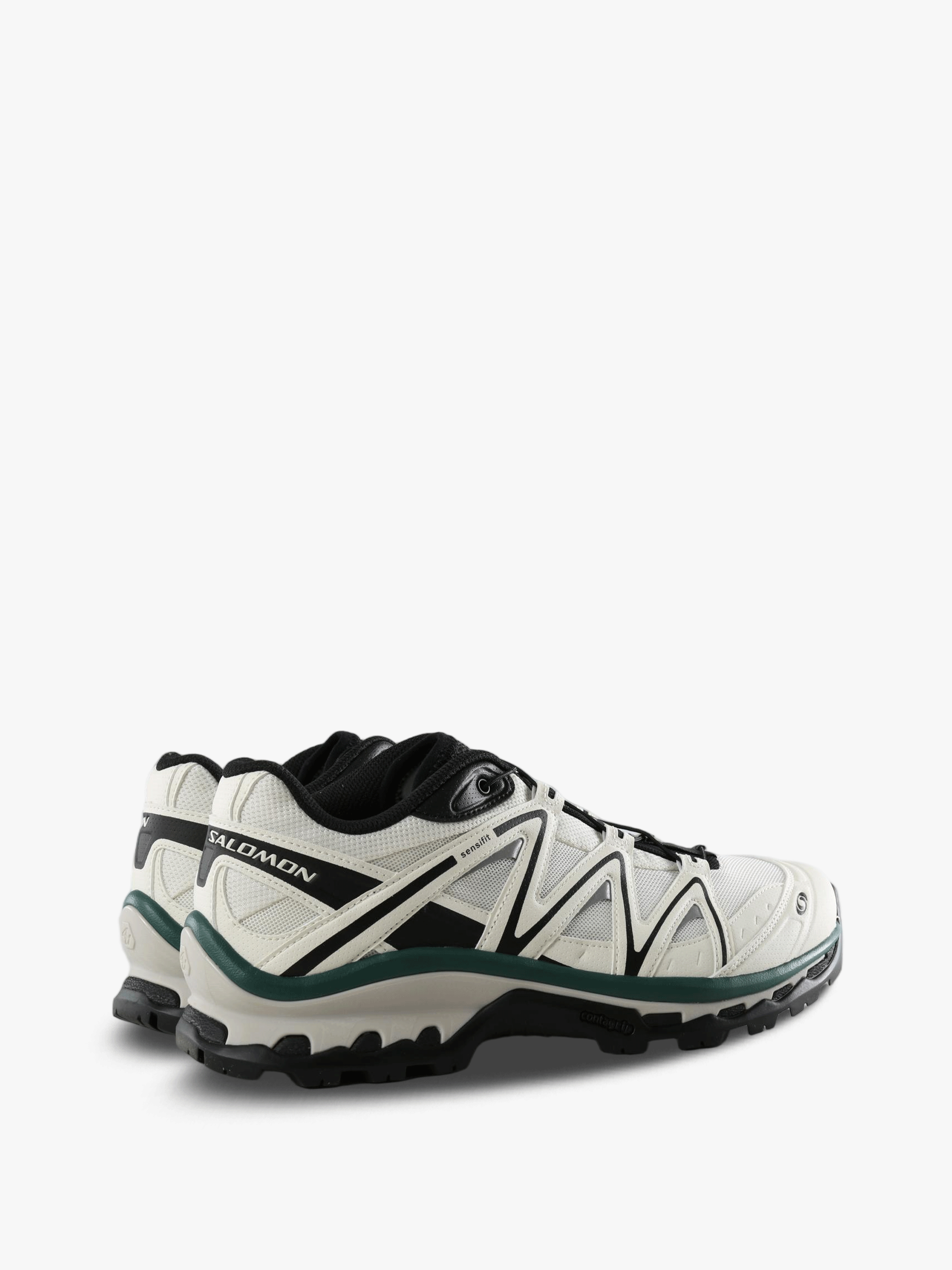 White shoes, side view