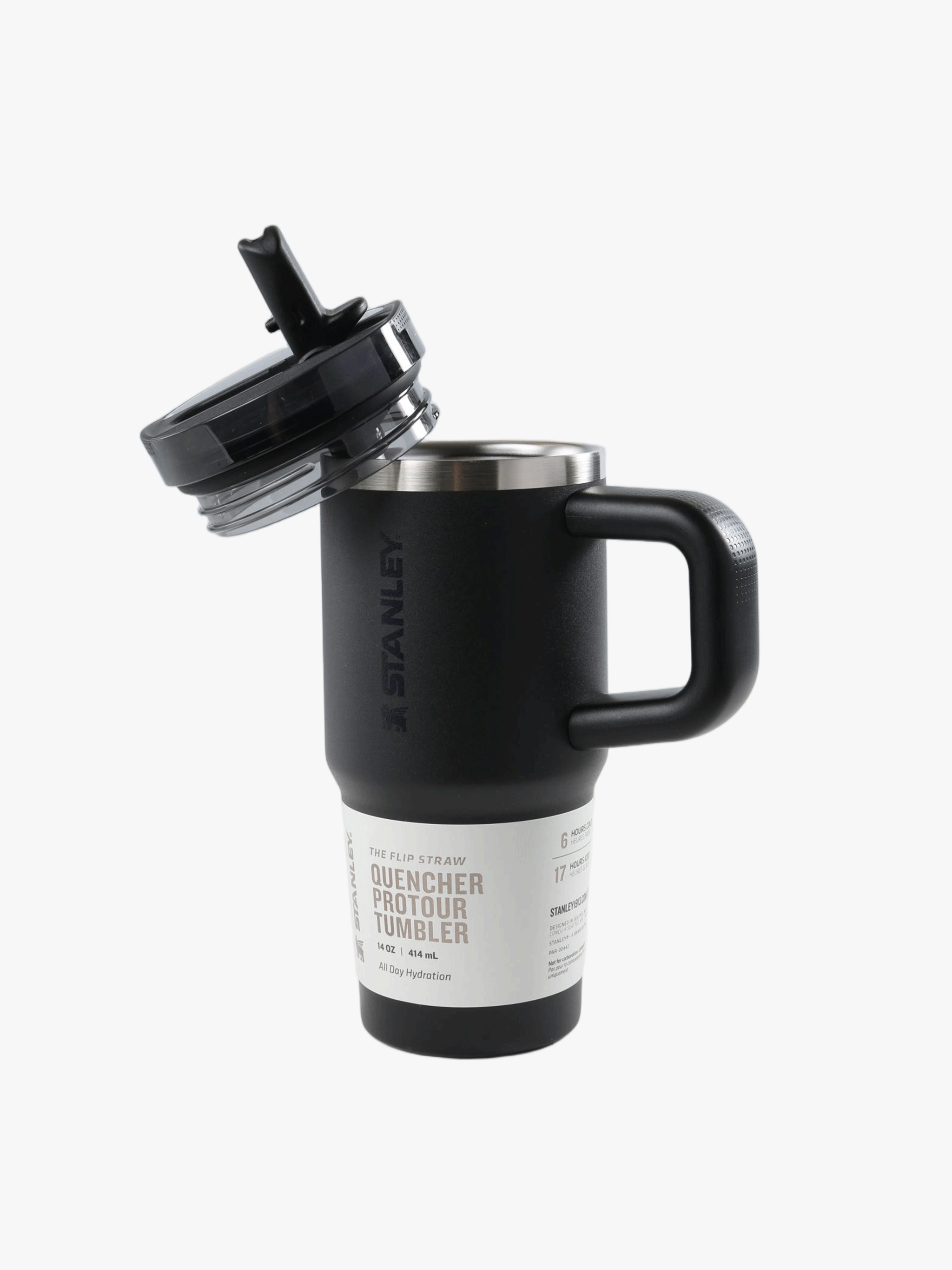 Black product, front view