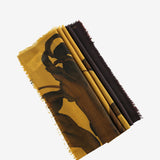 Brown scarf, front view