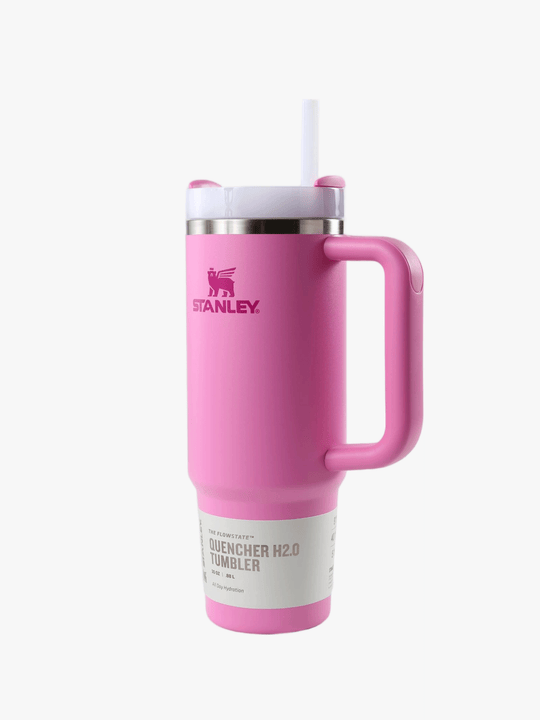 Pink product, front view