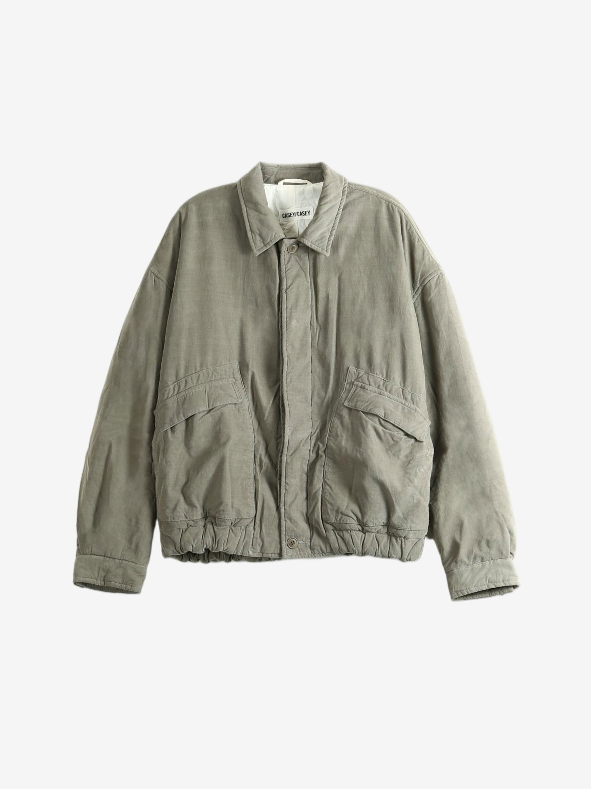 Green jacket, front view