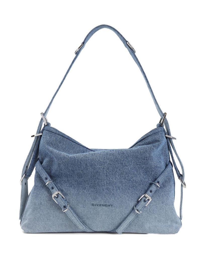 Blue bag, front view