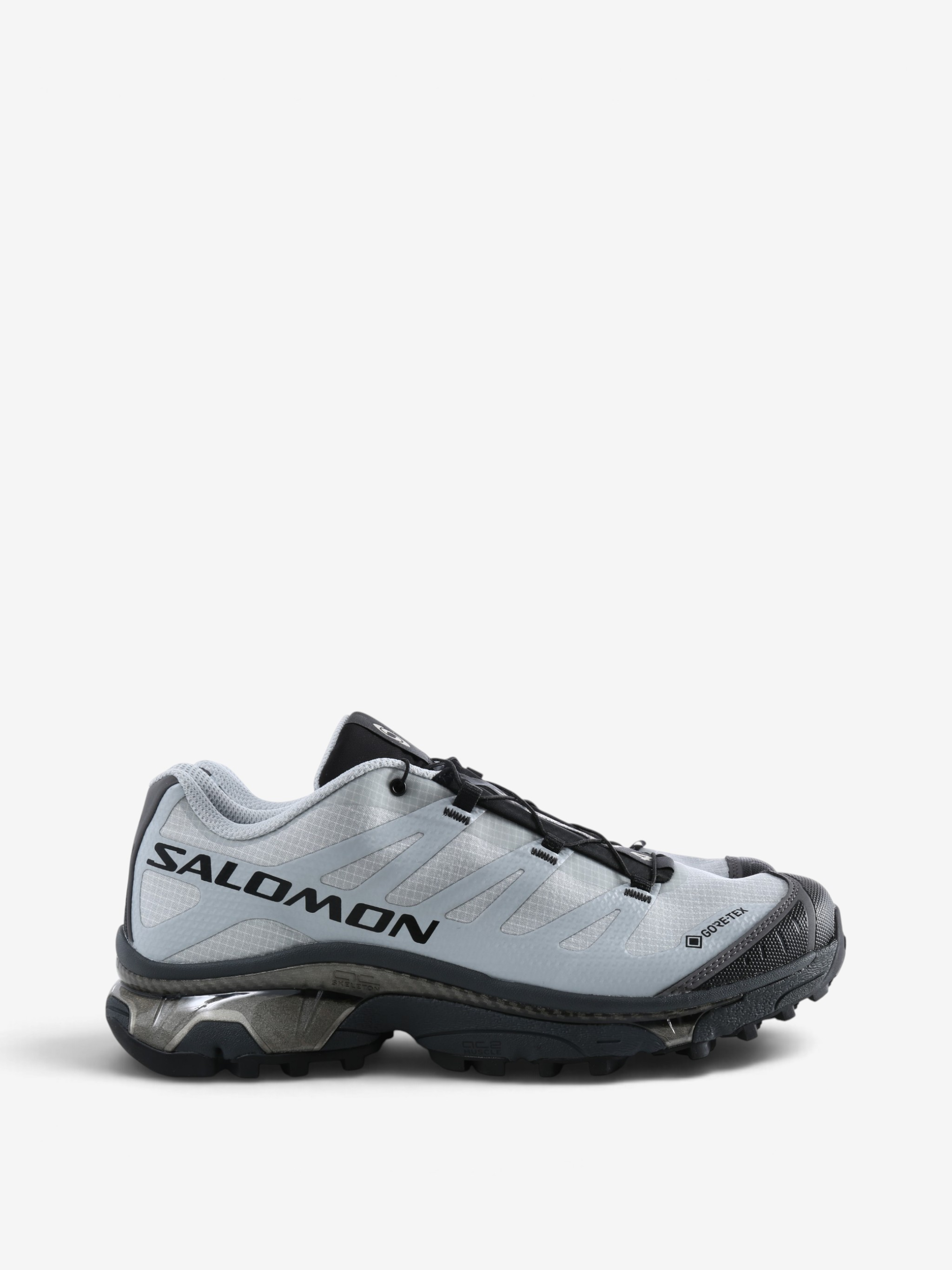 Grey shoes, side view