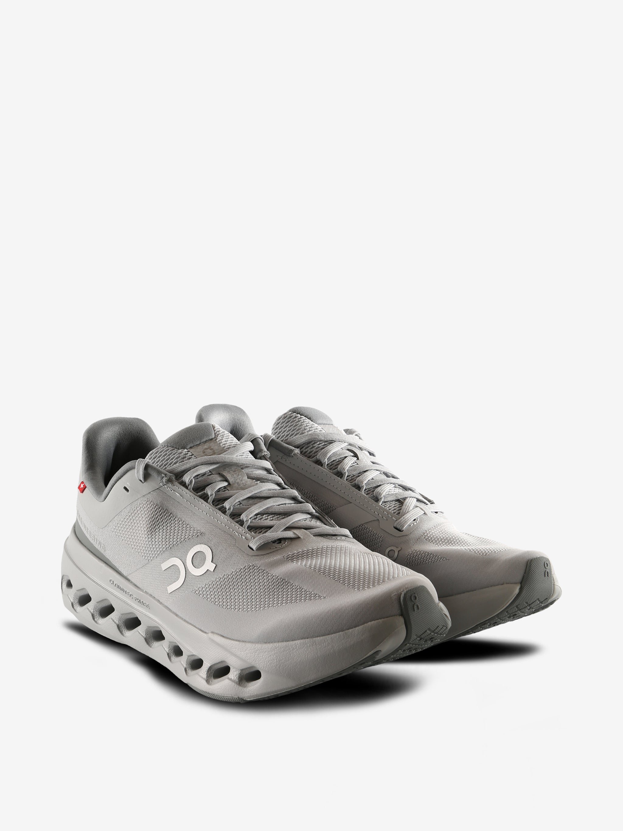 Grey shoes, side view