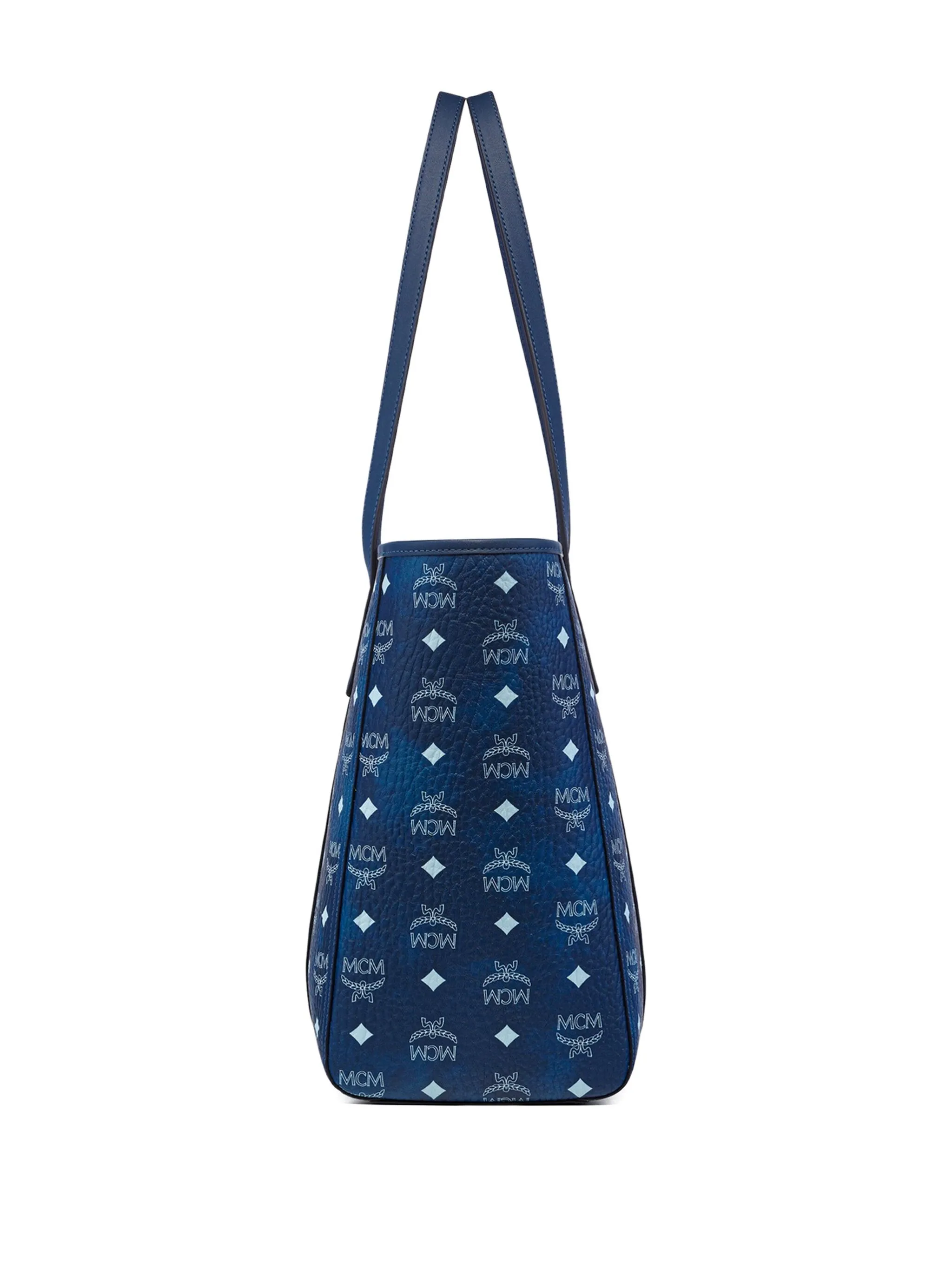 Blue bag, side view