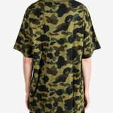 Green t-shirt, full body view