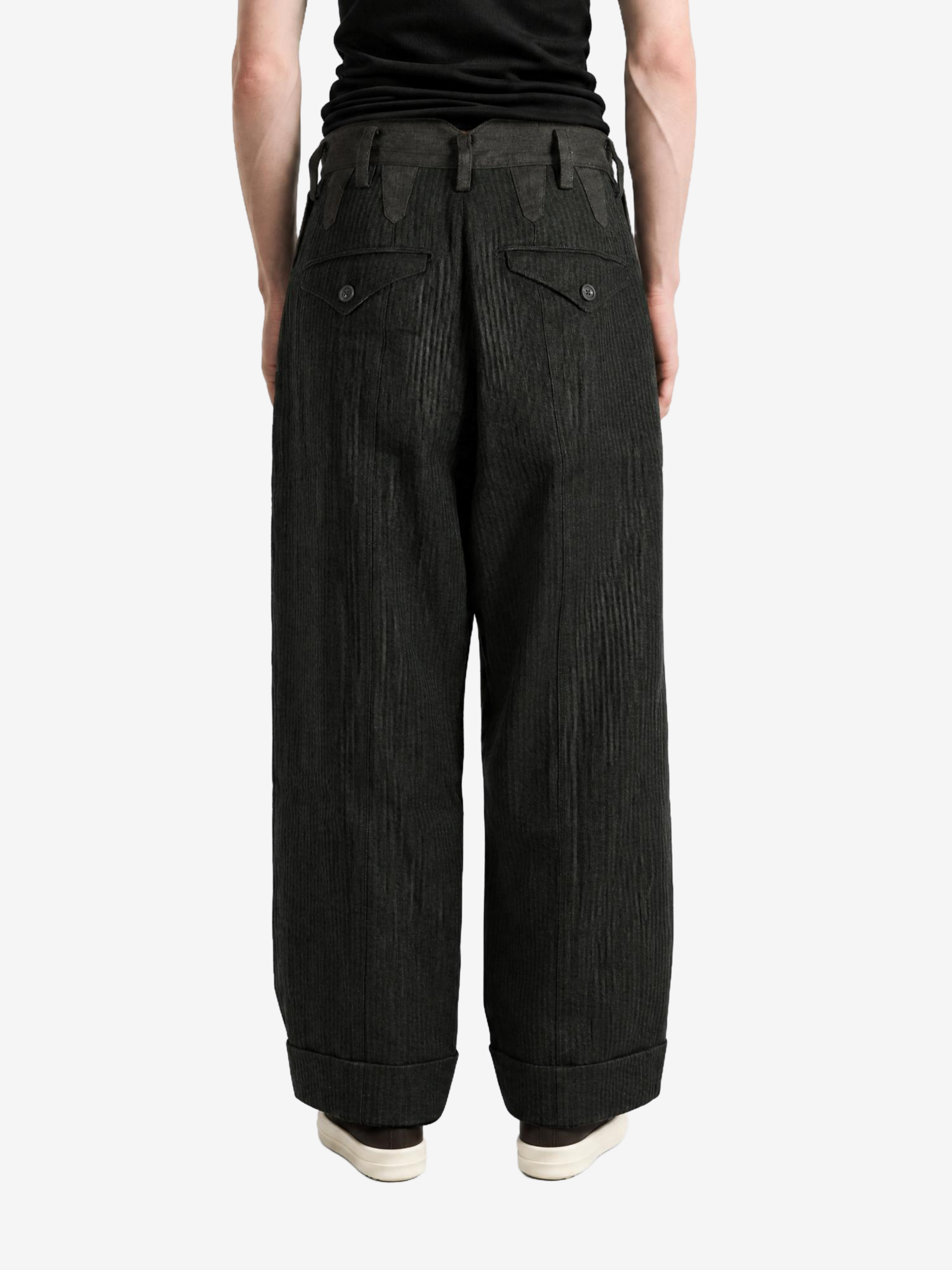 Black pants, front view