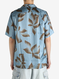 DRIES VAN NOTEN - Men Silk Button-Up Shirt