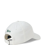 White hat, back view